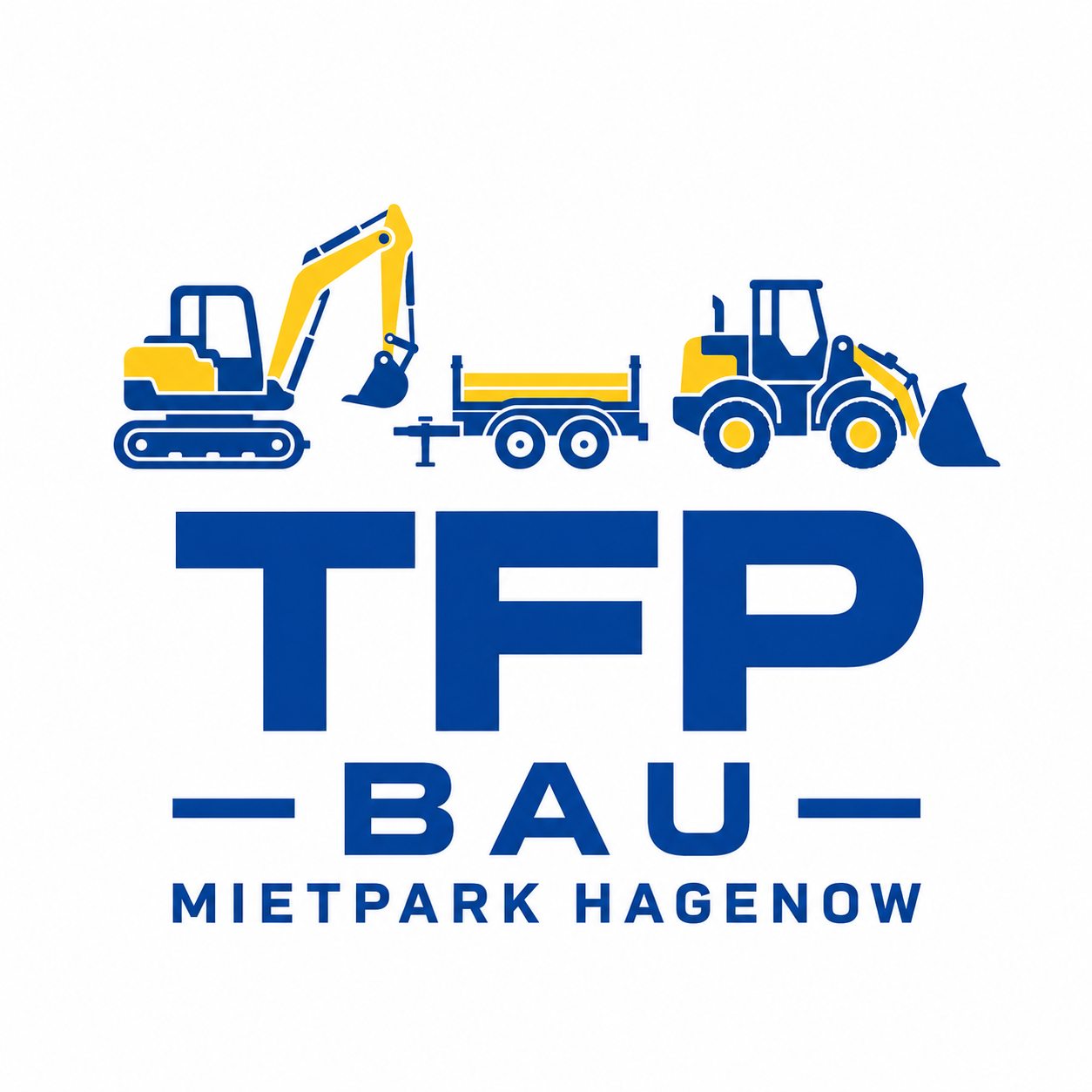 TFP Bau Mietpark Hagenow – Vermietung von Baumaschinen, Anhängern und Werkzeug