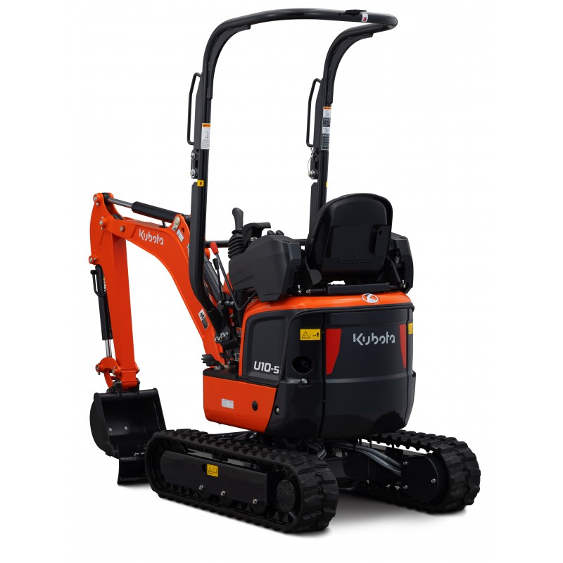 Minibagger Kubota U10 mieten – TFP Bau Mietpark Hagenow